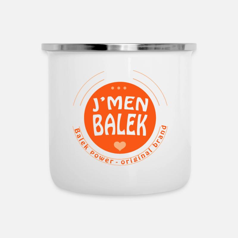 J'men balek ! - Tasse émaillée - blanc