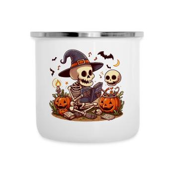 Mr Os Spooky Halloween - Camper Mug - white - Front