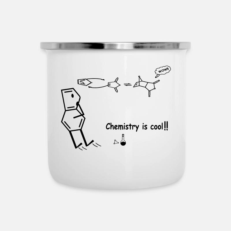Chemistry is cool! - Camper Mug - white