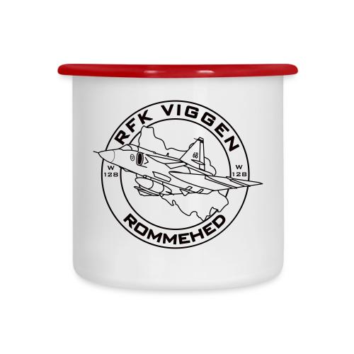 RFK Viggen-logotyp - Emaljmugg