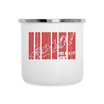 Be So Real as You Can – Bold Statement Shirt - Camper Mug - white - Front