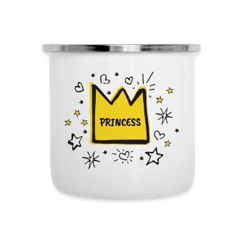 Princesse - Tasse émaillée - blanc - Devant