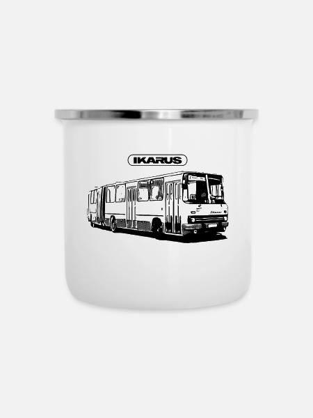 IKARUS 280 - Emaille-Tasse - Weiß
