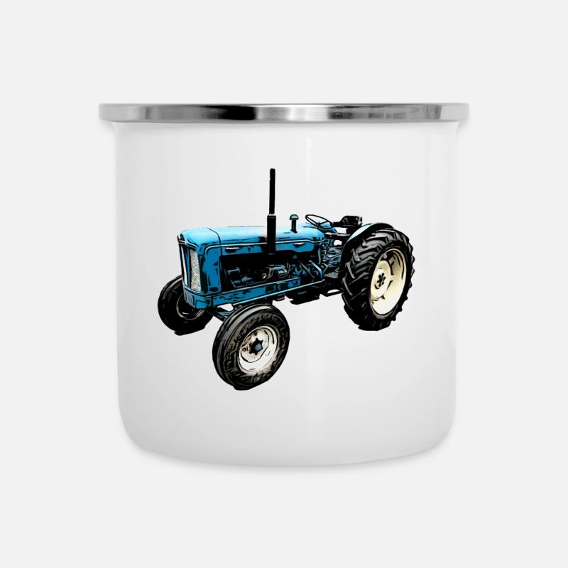 Tractor Super Major 6 - Camper Mug - white