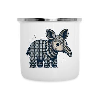 Knitwear Okapi - Camper Mug - white - Front
