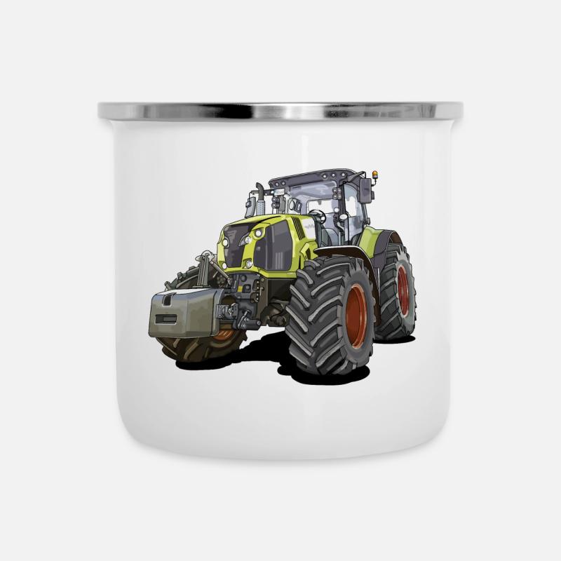 Tractor Giant - Camper Mug - white