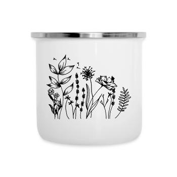 Wildflowers - Camper Mug - white - Front