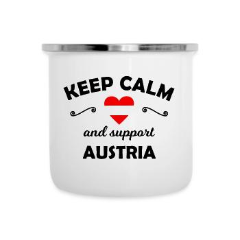 The fans from Austria - Camper Mug - white - Front