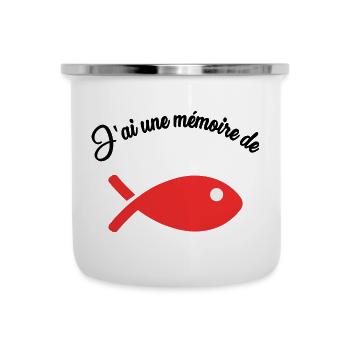 FISH. MEMORY - Camper Mug - white - Front