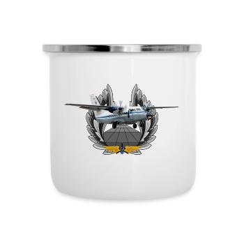 L-410 UVP-E - Emaille-Tasse - Weiß - Vorne