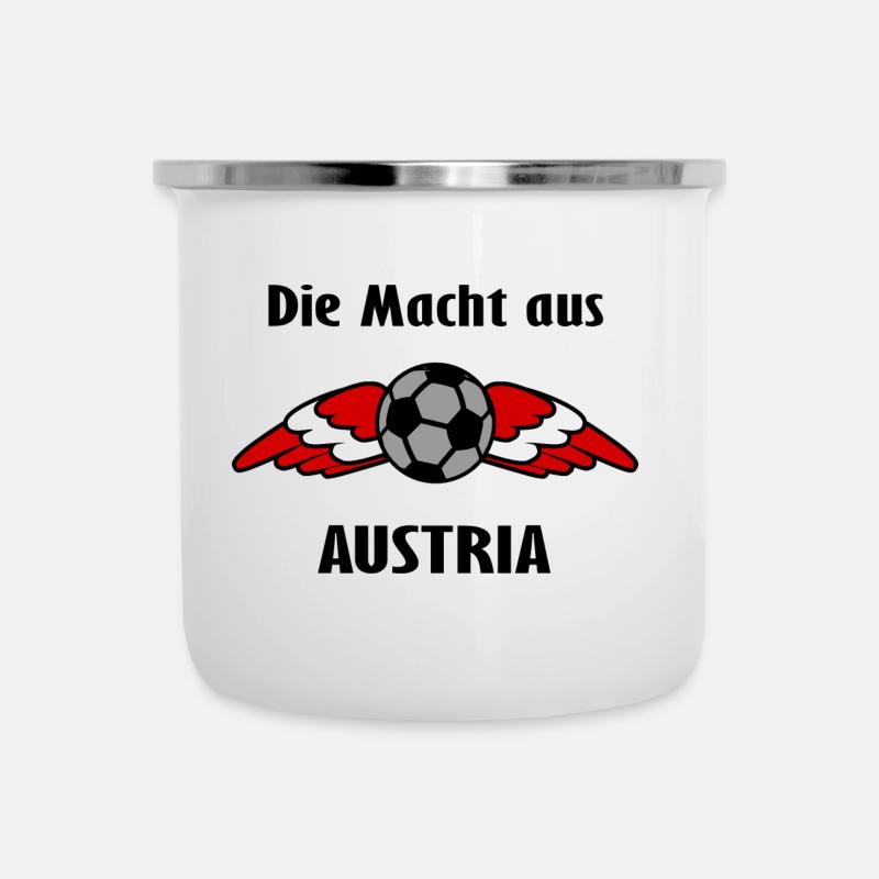 The Austria Supporters - Camper Mug - white