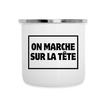 farmer, agriculture, peasant farmer - Camper Mug - white - Front