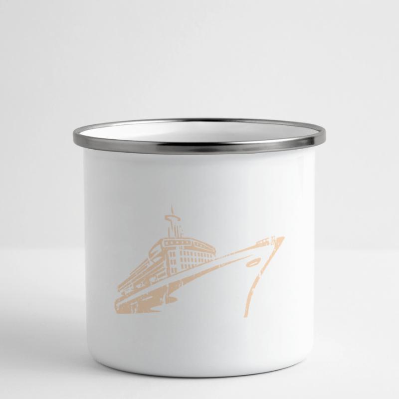 Krydstogtskib Krydstogtskib Luksus Emaljekrus