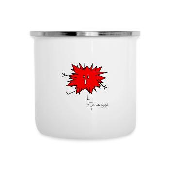 Woolly Beastie spiky © Chyropterum Innoxius - Camper Mug - white - Front