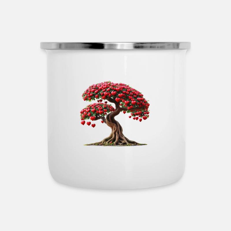 Der Arbracoeur der - Emaille-Tasse - Weiß