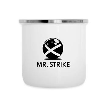 Bowling - Mr. Strike - Camper Mug - white - Front
