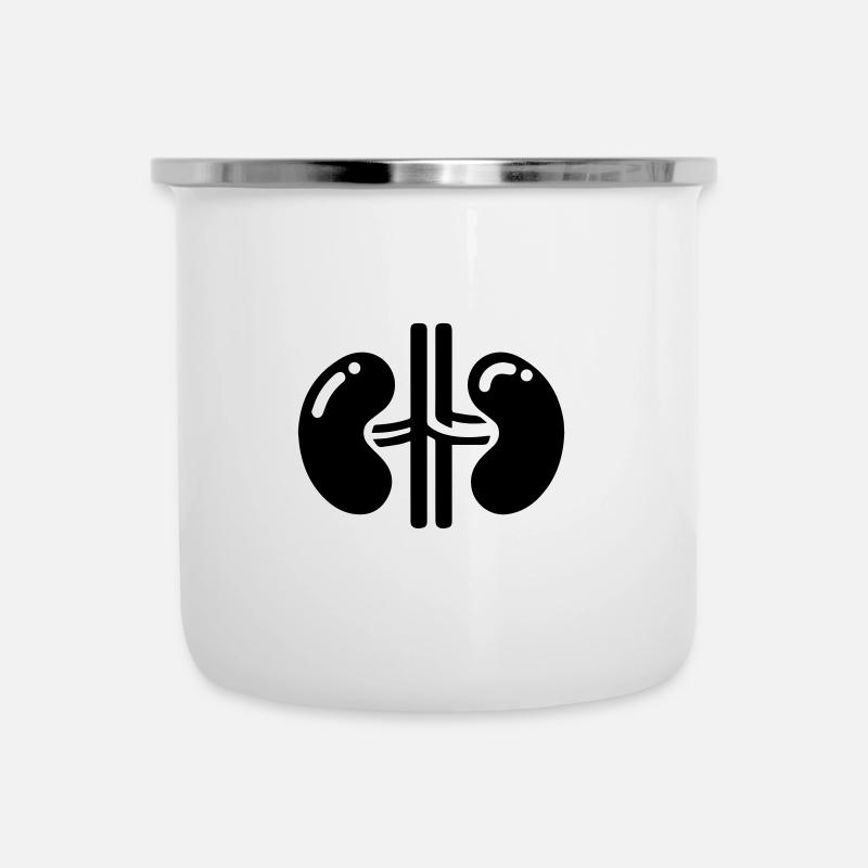 Nephrology - Symbol Kidneys - Dialysis - Camper Mug - white