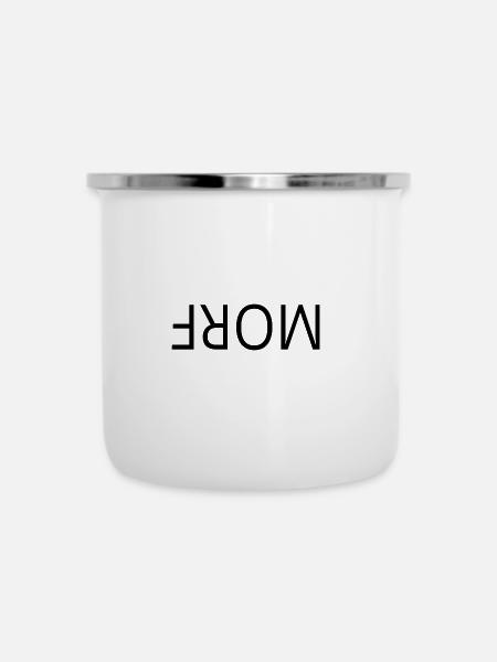 MORPH - Emaille-Tasse - Weiß