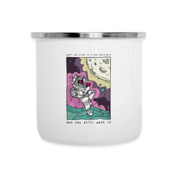 You want it - Camper Mug - white - Front