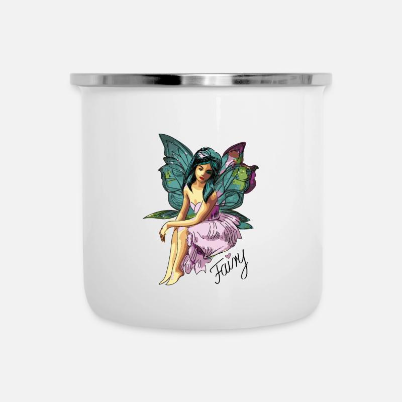 Fairy - Camper Mug - white