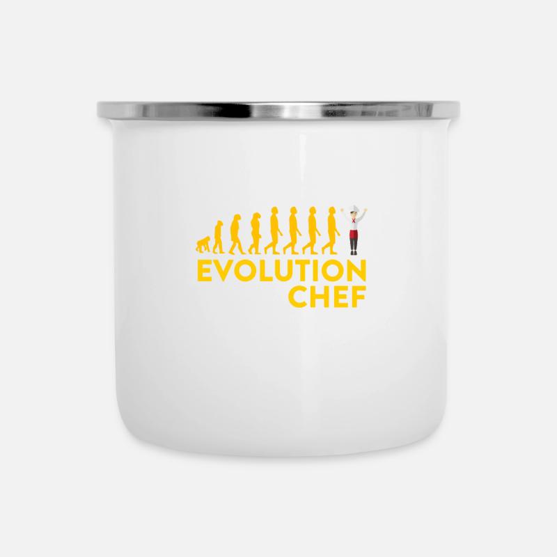 Motivations du patron évolutionnaire - Tasse émaillée - blanc