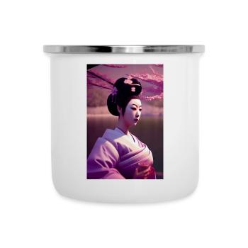 Geisha 1 - Camper Mug - white - Front