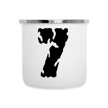 7 Number jersey - Camper Mug - white - Front