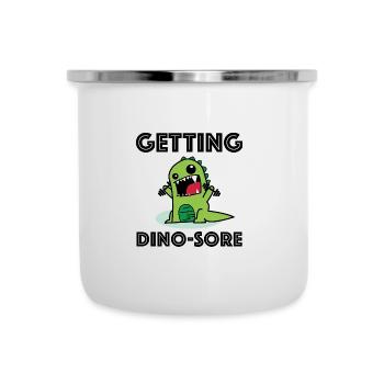 Dinosaur Training | Fitness, Bodybuilding - Camper Mug - white - Front
