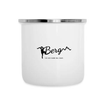 MOUNTAIN - I'LL GO UP THERE - Camper Mug - white - Front