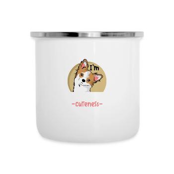 Chihuahua love owner miss lovers sweetie - Camper Mug - white - Front