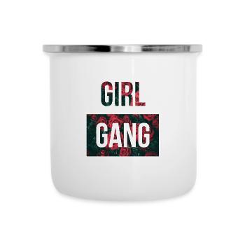Girl Gang Women Bachelor Party Group - Camper Mug - white - Front