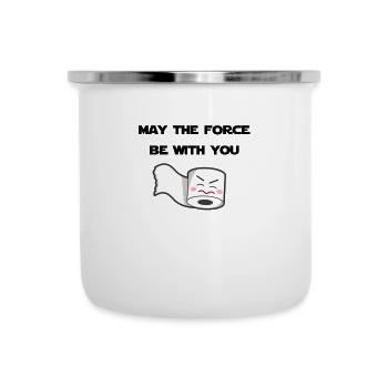 May the force be with you - Camper Mug - white - Front