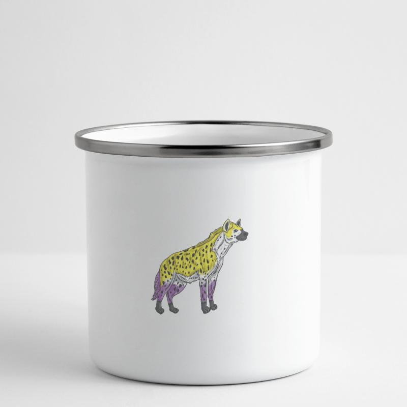 Hyena Non-binary pride Nonbinary Pride Camper Mug