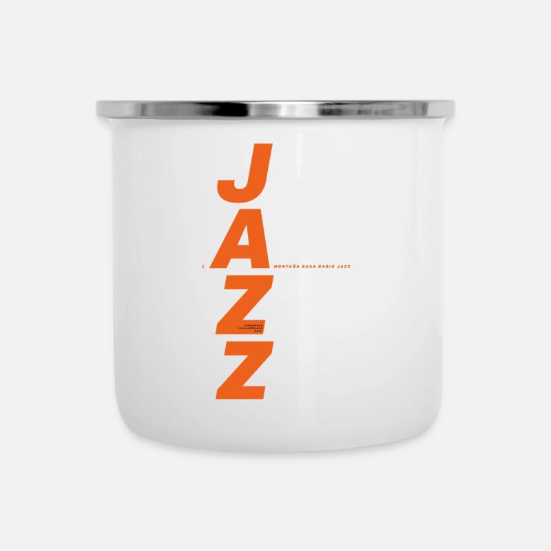 Thunder Jazz - Tasse émaillée - blanc