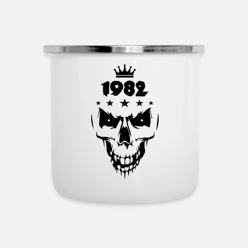 Skull (1982) - Camper Mug - white