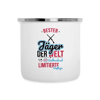 Best Hunter in the World - 100% Authentic - Camper Mug - white - Front
