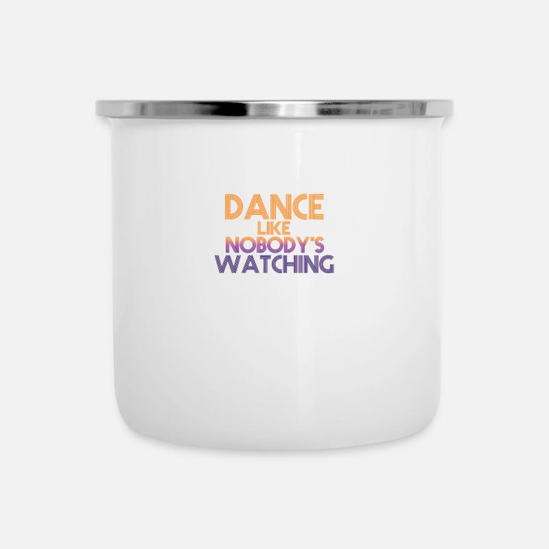 danse - Tasse émaillée - blanc