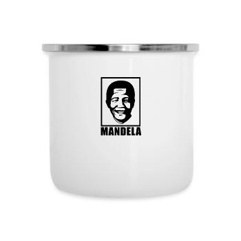 Nelson Mandela - Tasse émaillée - blanc - Devant