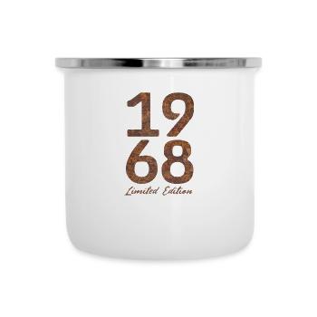 "Vintage 1968: Limited Edition in Rust Look" - Camper Mug - white - Front
