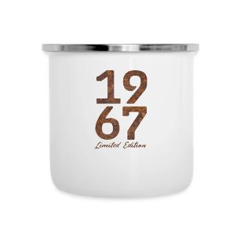 "Vintage 1967: Limited Edition in Rust Look" - Camper Mug - white - Front