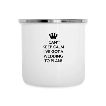 Wedding To Plan - Camper Mug - white - Front