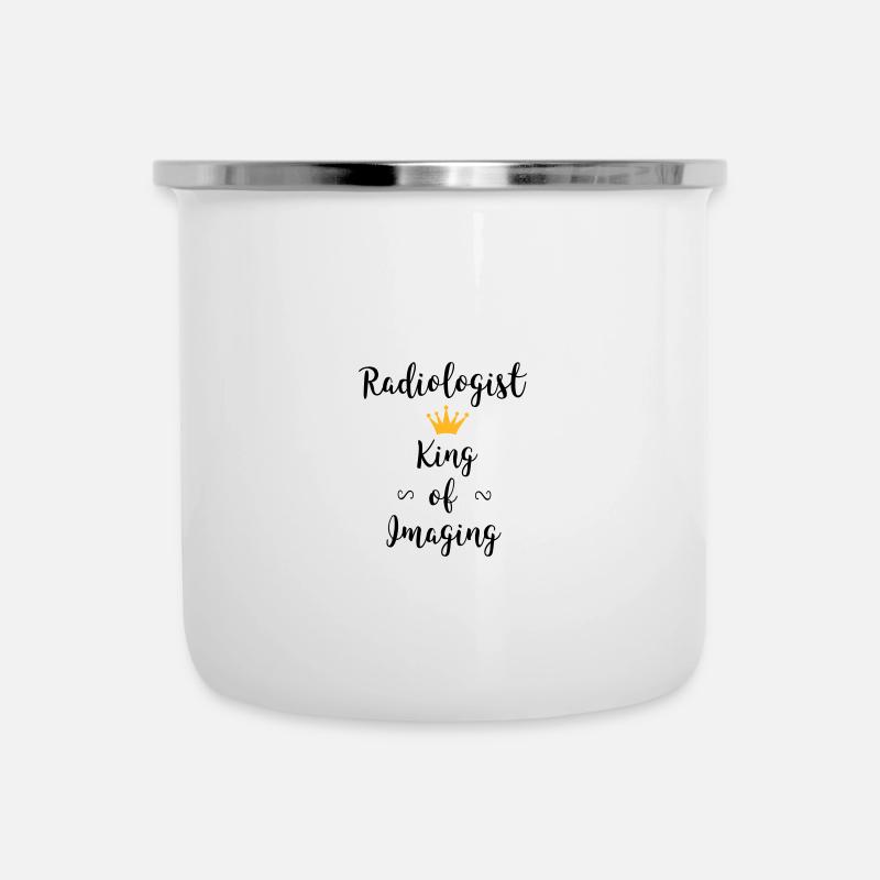 Radiologist: King of Imaging - Camper Mug - white