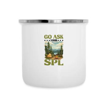 Go Ask Your Spl 24 - Camper Mug - white - Front