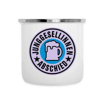Junggesellinnen Abschied - Emaille-Tasse - Weiß - Vorne
