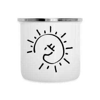 kabel sonne Electromobility Sustainable Energy - Camper Mug - white - Front