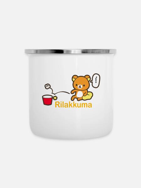 Rilakkuma - Emaille-Tasse - Weiß
