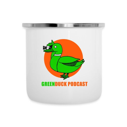 Greenduck Podcast Logo - Emaljekrus