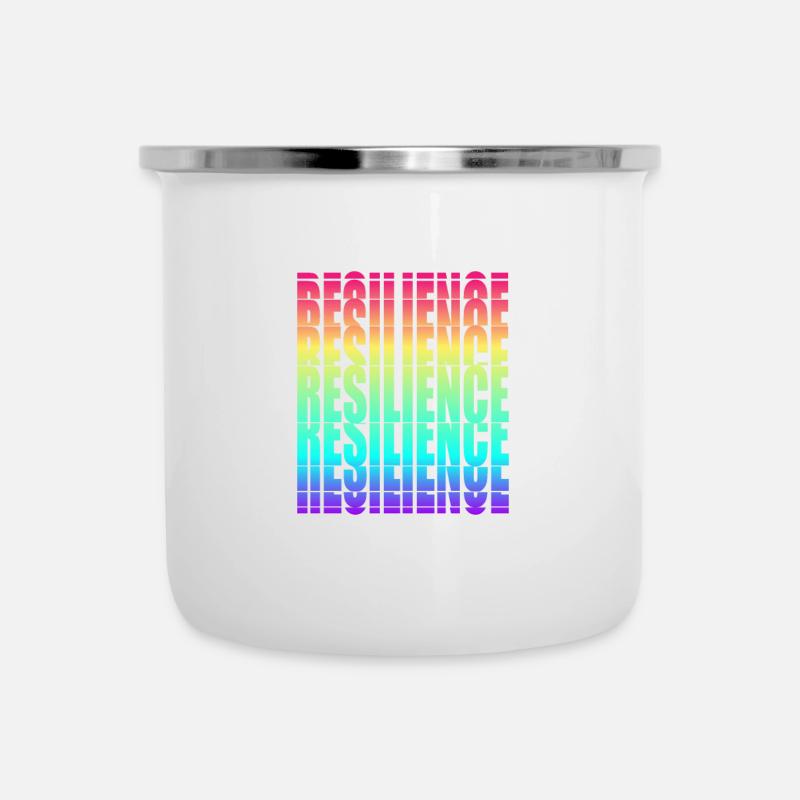 Résistance - Tasse émaillée - blanc