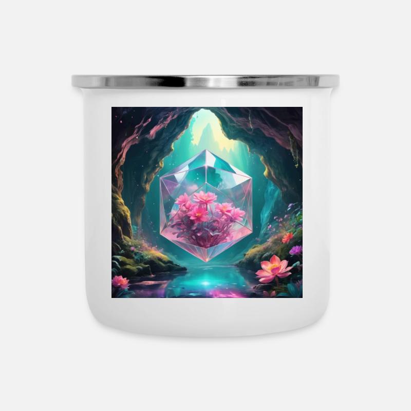 Magic Cave - Camper Mug - white