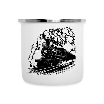 Railway Graphic - Camper Mug - white - Front